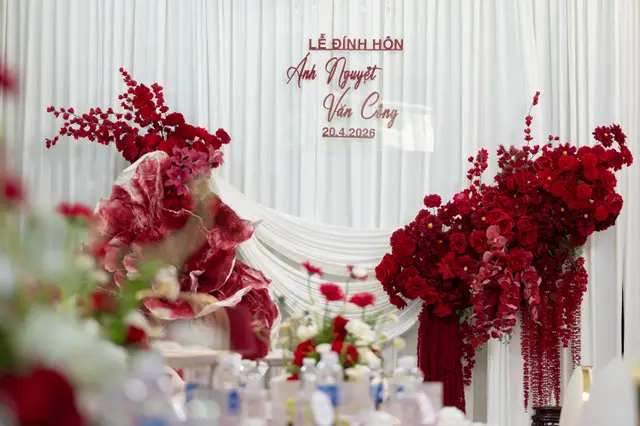 Lễ Đính Hôn Ánh Nguyệt & Văn Công — ảnh 3