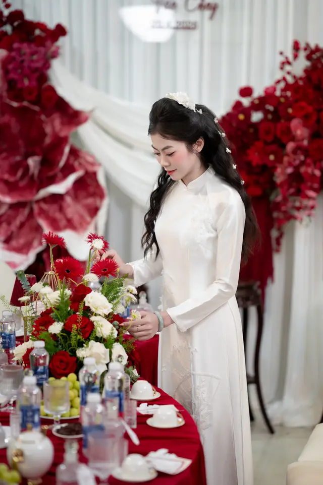 Lễ Đính Hôn Ánh Nguyệt & Văn Công — ảnh 6