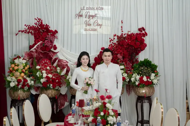 Lễ Đính Hôn Ánh Nguyệt & Văn Công — ảnh 14