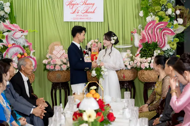 Lễ Đính Hôn Huyền Phương & Đỗ Thanh — ảnh 12