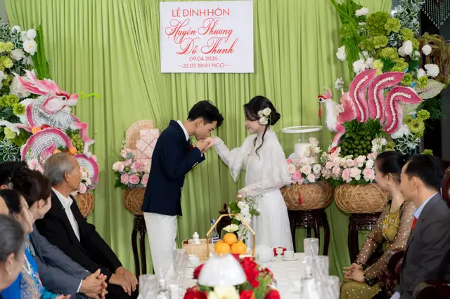 Lễ Đính Hôn Huyền Phương & Đỗ Thanh — ảnh 13