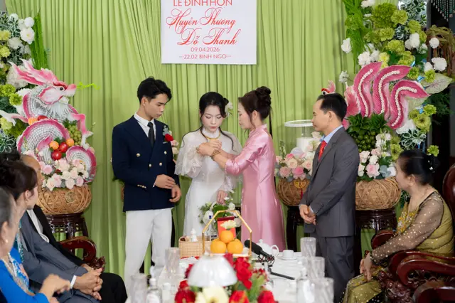 Lễ Đính Hôn Huyền Phương & Đỗ Thanh — ảnh 14