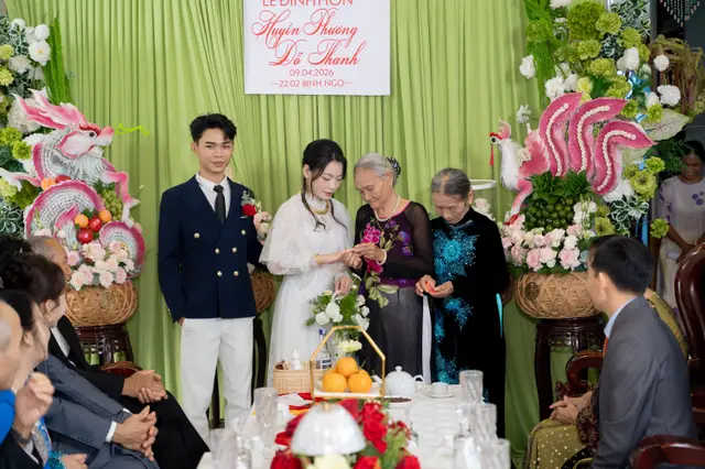 Lễ Đính Hôn Huyền Phương & Đỗ Thanh — ảnh 15