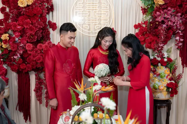 Lễ Tân Hôn Văn Công & Ánh Nguyệt — ảnh 9