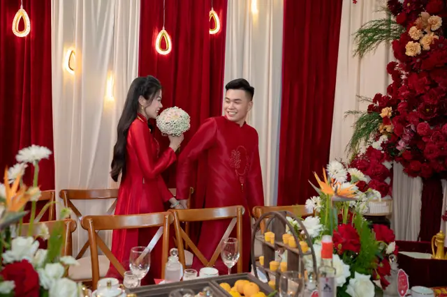 Lễ Tân Hôn Văn Công & Ánh Nguyệt — ảnh 16