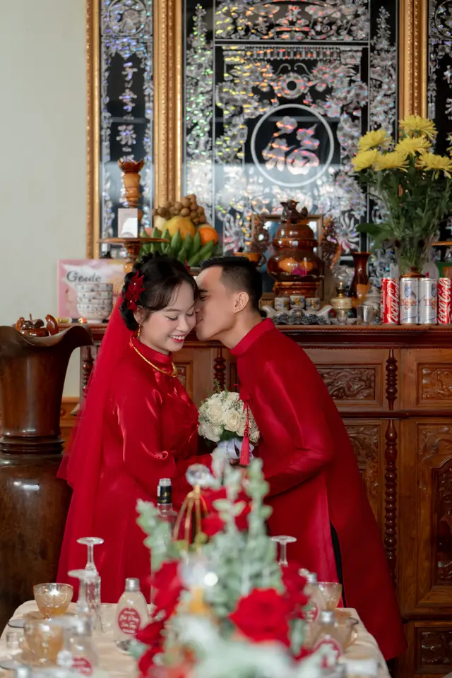 Lễ Vu Quy Bích Phương & Xuân Trung — ảnh 11