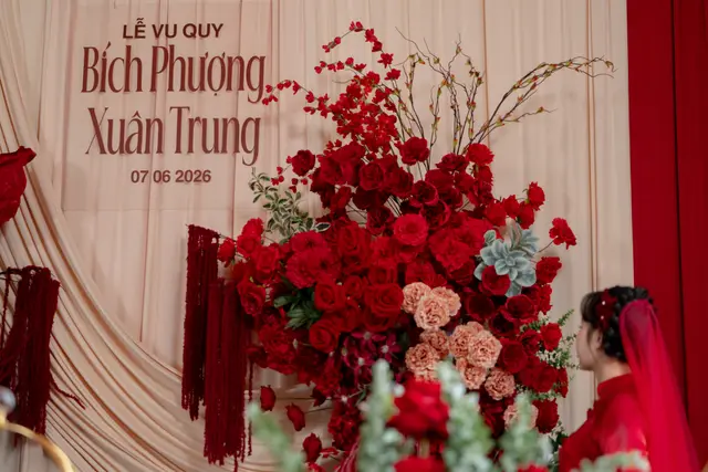 Lễ Vu Quy Bích Phương & Xuân Trung — ảnh 18