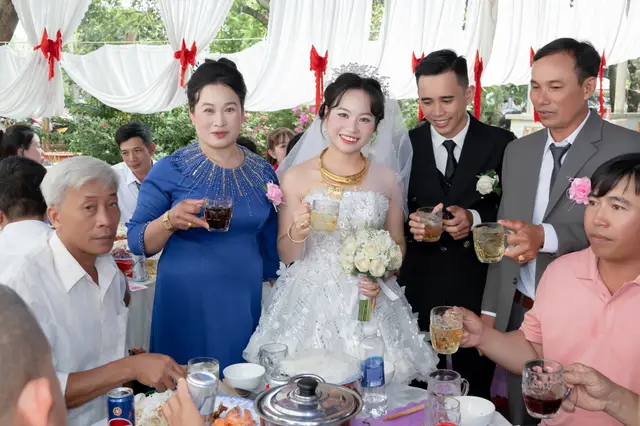 Lễ Vu Quy Bích Phương & Xuân Trung — ảnh 24