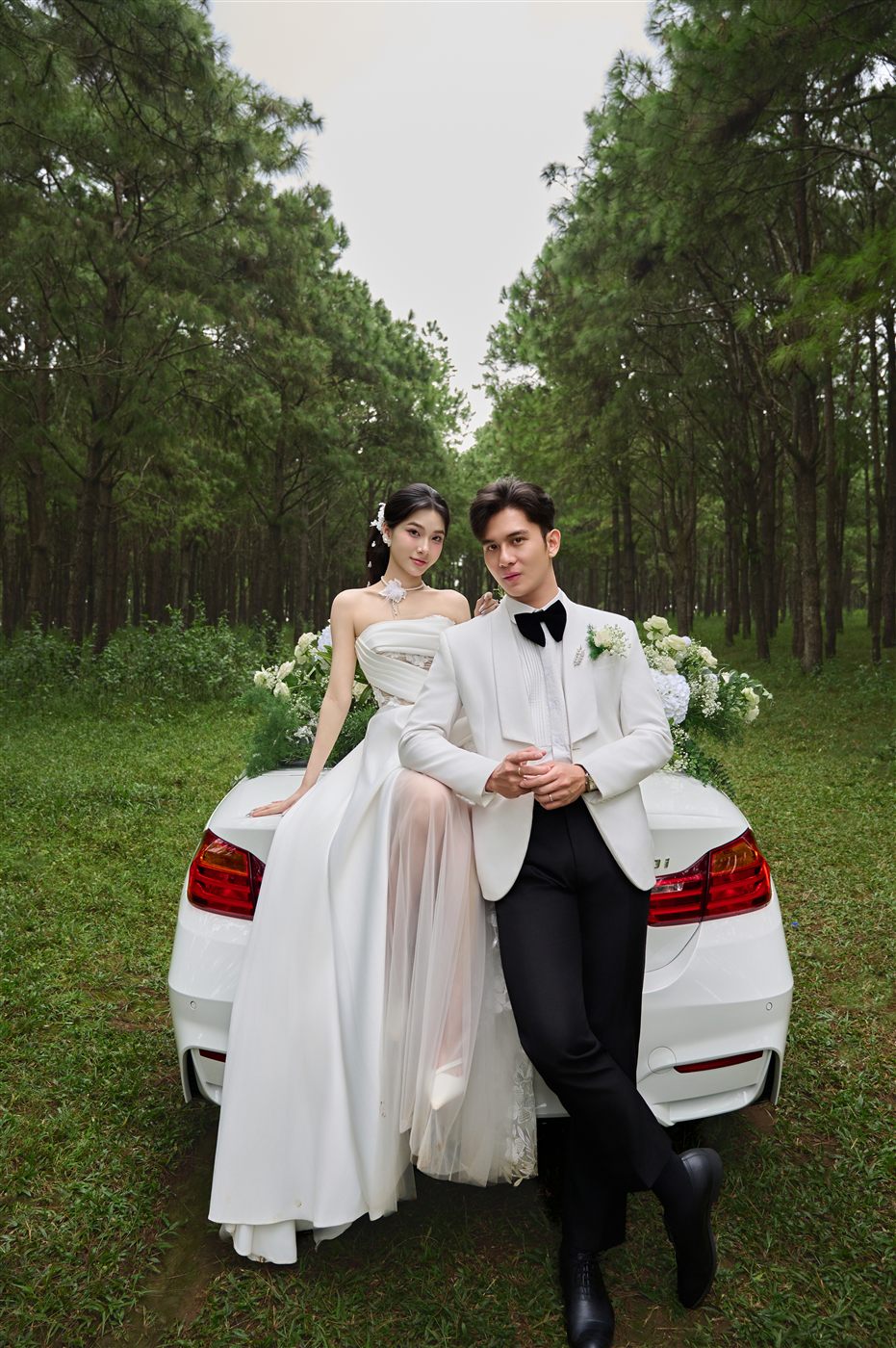 Ảnh cưới ngoại cảnh rừng thông Pleiku
