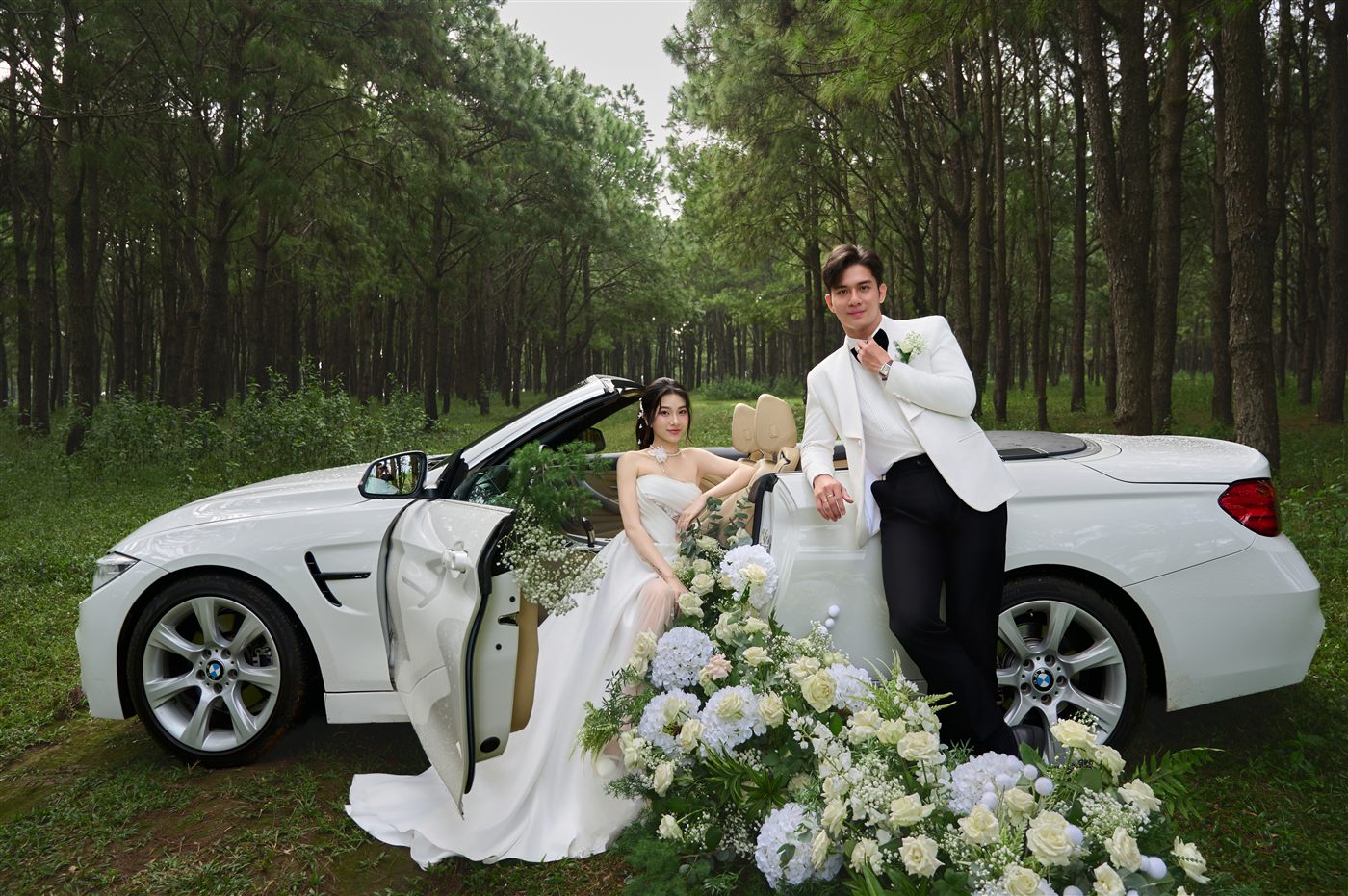 Ảnh cưới ngoại cảnh rừng thông Pleiku