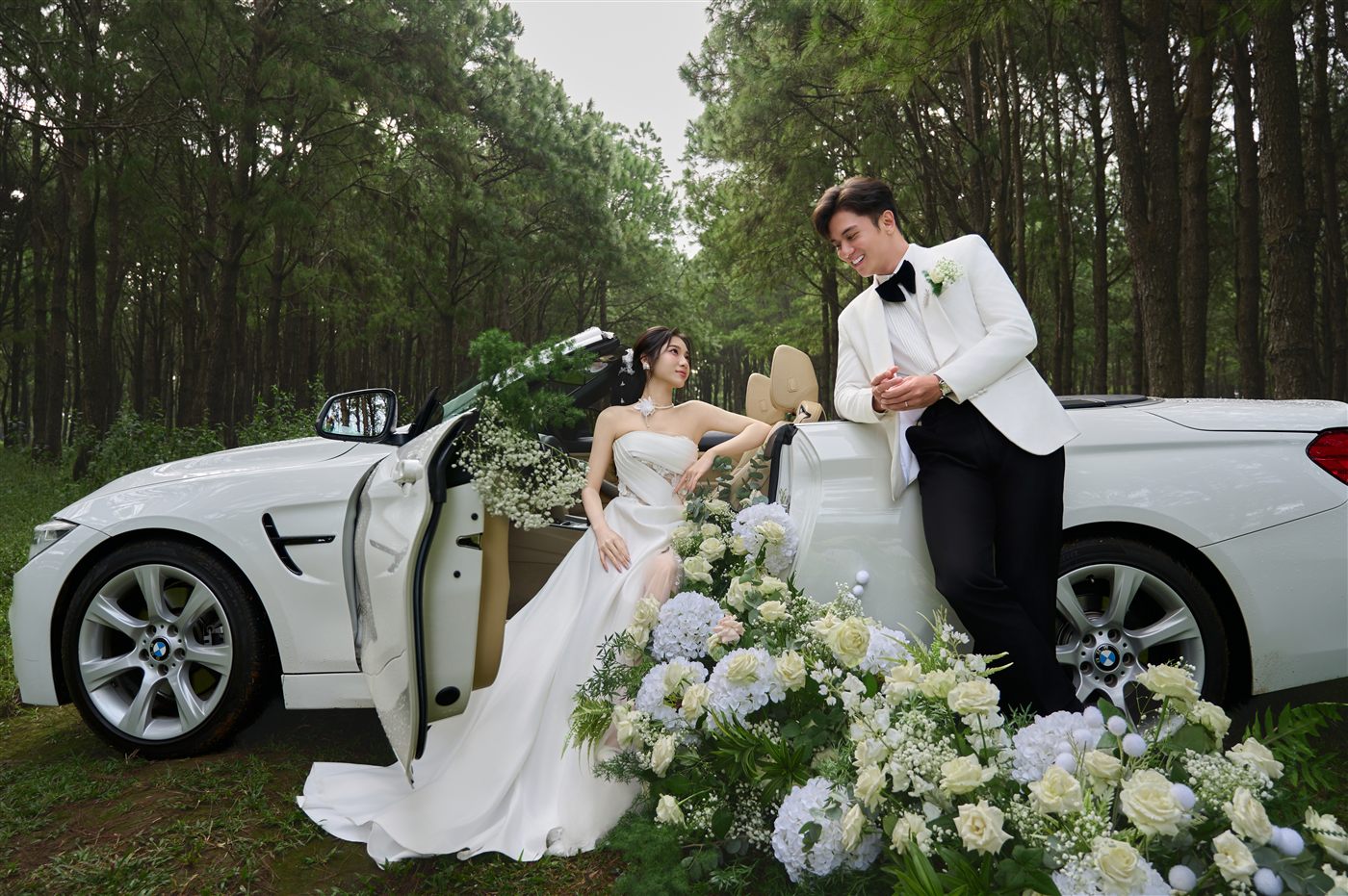 Ảnh cưới ngoại cảnh rừng thông Pleiku